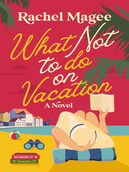 Book jacket for What not to do on vacation